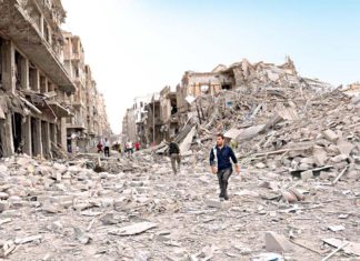 aleppo Алеппо. AdverMAN