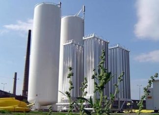 Криогенные ёмкости для хранения и выдачи жидкого кислорода, азота, аргона, углекислоты и сжиженного природного газа