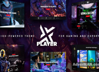 Player WordPress theme