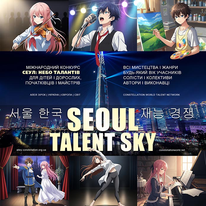 SEOUL TALENT SKY | СЕУЛ: НЕБО ТАЛАНТІВ – міжнародний конкурс