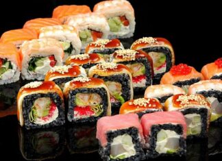 роллы и суши