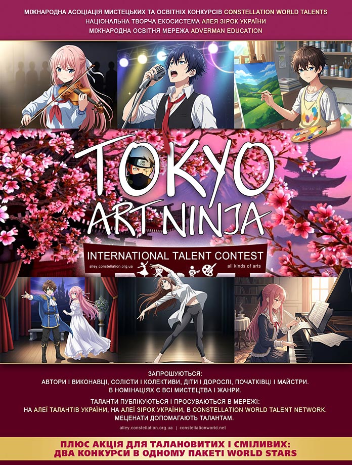 TOKYO ART NINJA – міжнародний конкурс талантів